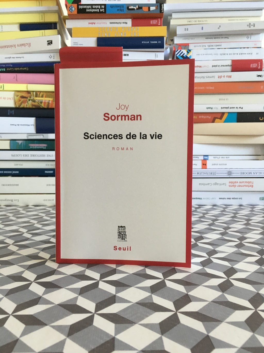 Joy SORMAN — Sciences de la vie (Seuil)